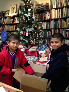 These two excellent readers helped pick the winning tickets for both tree contests this year.  Thanks boys!