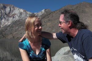 Kimberly and Patrick enjoying Convict Lake