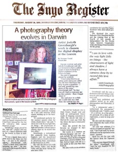 Judyth Greenburgh's article about photo on exhibit at the Louvre  October 2015